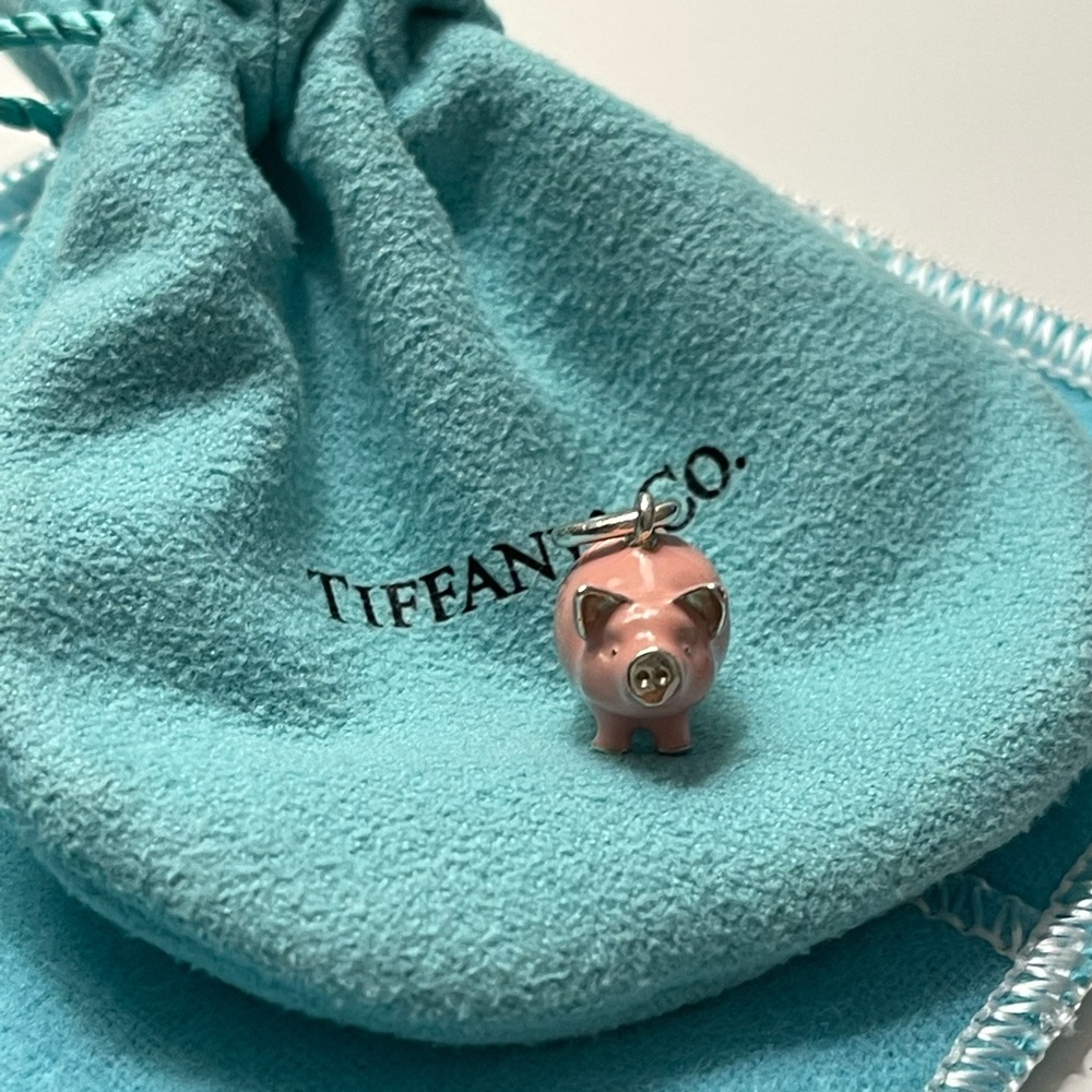 Tiffany & Co. RARE Pig Charm